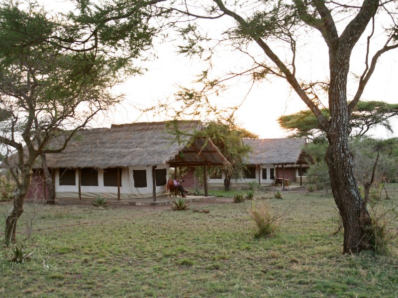 Tented camp in the Serengeti, Tanzania
